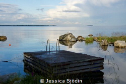 The magic view from a restaurant at the swedish eastcoast. by Jessica Sjödin 